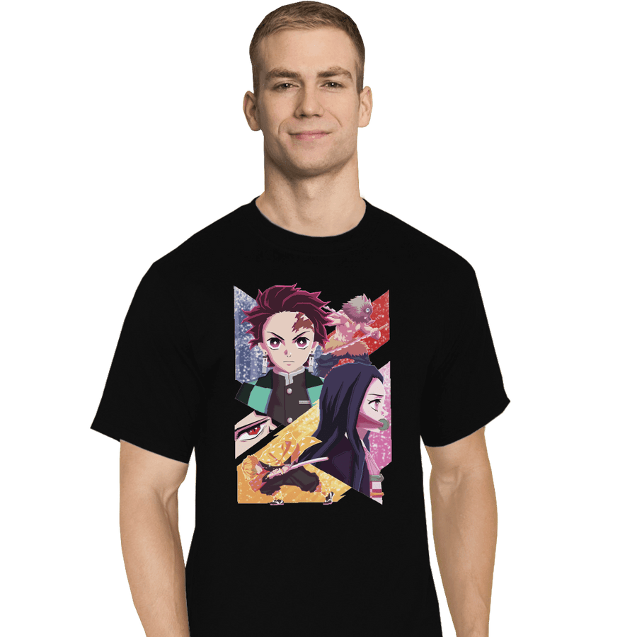 Shirts T-Shirts, Tall / Large / Black Slayer Of Demons