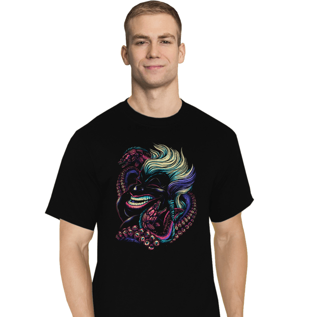 Daily_Deal_Shirts T-Shirts, Tall / Large / Black The Witch Of The Sea
