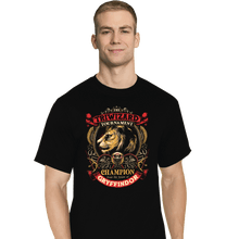Load image into Gallery viewer, Secret_Shirts T-Shirts, Tall / Large / Black Champion Of Courage
