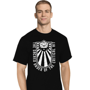 Secret_Shirts T-Shirts, Tall / Large / Black The Sacred Order