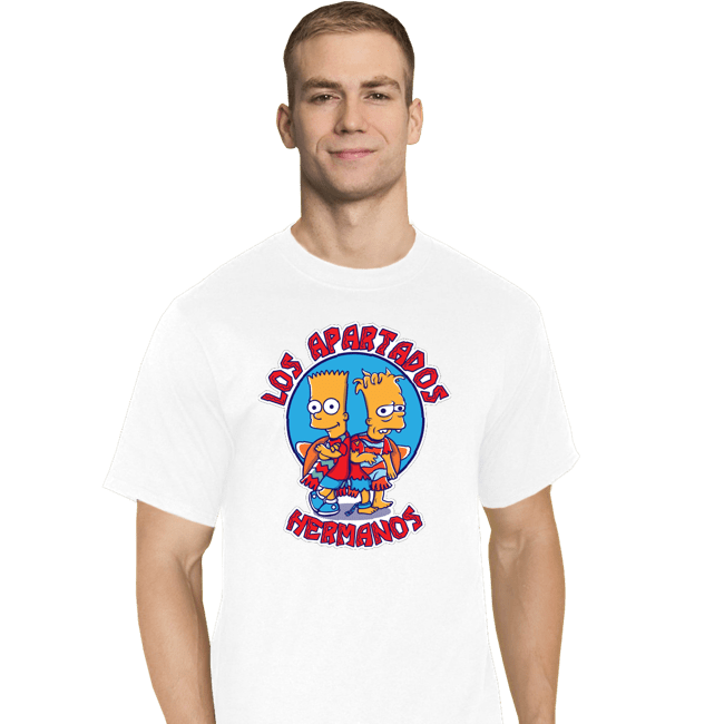 Daily_Deal_Shirts T-Shirts, Tall / Large / White Los Apartados Hermanos