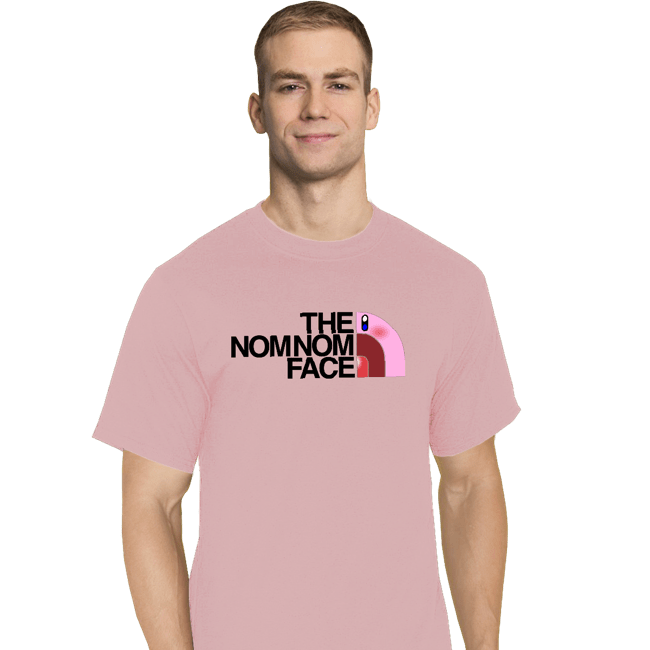 Secret_Shirts T-Shirts, Tall / Large / Red The Nom Nom Face
