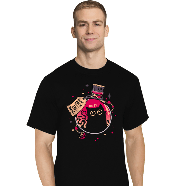 Daily_Deal_Shirts T-Shirts, Tall / Large / Black Bottled Menace