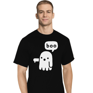 Shirts T-Shirts, Tall / Large / Black Ghost Of Disapproval