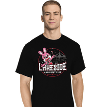 Load image into Gallery viewer, Daily_Deal_Shirts T-Shirts, Tall / Large / Black Lakeside Park
