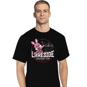 Daily_Deal_Shirts T-Shirts, Tall / Large / Black Lakeside Park