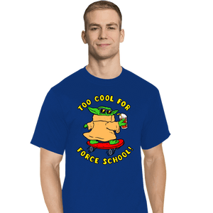 Secret_Shirts T-Shirts, Tall / Large / Royal Blue Too Cool