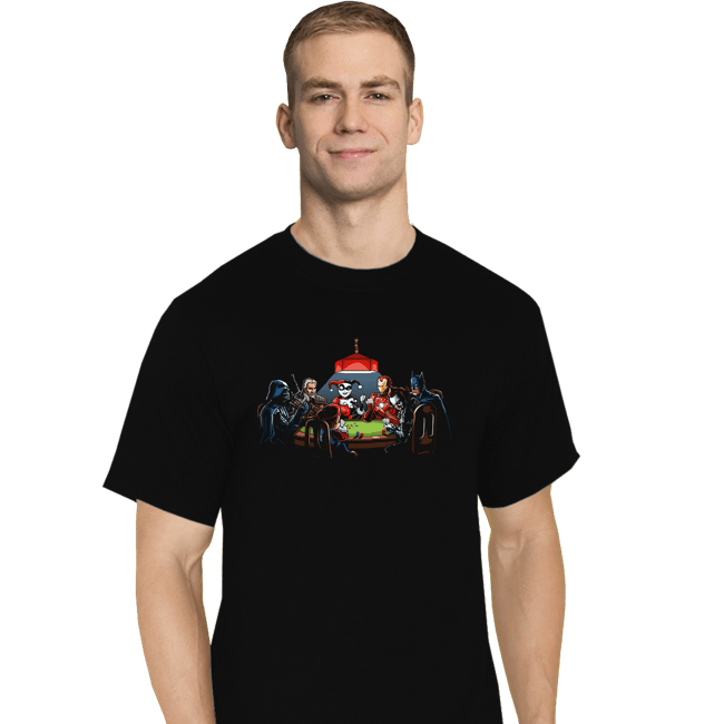 Secret_Shirts T-Shirts, Tall / Large / Black Pop Culture Tribute