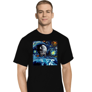 Last_Chance_Shirts T-Shirts, Tall / Large / Black Van Gogh Never Saw The Empire