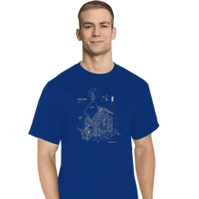 Load image into Gallery viewer, Shirts T-Shirts, Tall / Large / Royal Blue Trojan Rabbit
