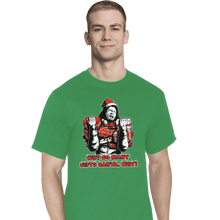 Load image into Gallery viewer, Shirts T-Shirts, Tall / Large / Athletic grey Why Santa Why
