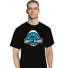Load image into Gallery viewer, Daily_Deal_Shirts T-Shirts, Tall / Large / Black Amity Island
