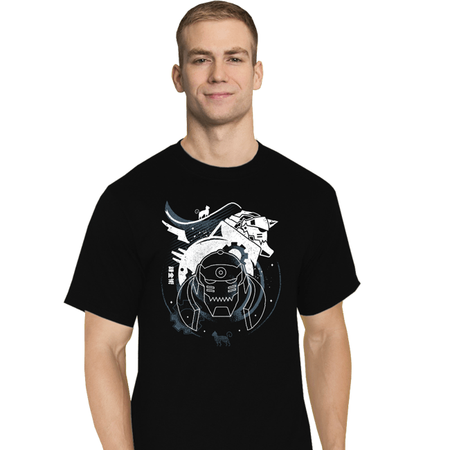 Shirts T-Shirts, Tall / Large / Black Al and Cats