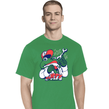 Load image into Gallery viewer, Shirts T-Shirts, Tall / Large / Sports Grey Slippy Toad
