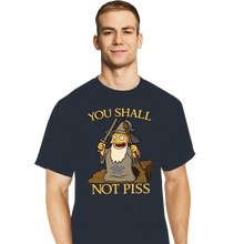 Load image into Gallery viewer, Shirts T-Shirts, Tall / Large / Dark Heather You Shall Not Piss

