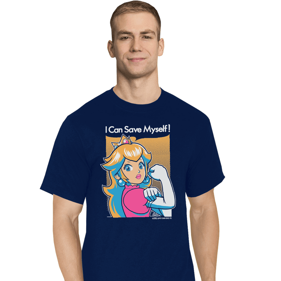 Shirts T-Shirts, Tall / Large / Navy Save Myself