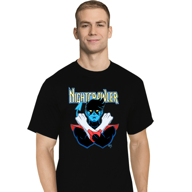 Daily_Deal_Shirts T-Shirts, Tall / Large / Black Nightcrawler 97