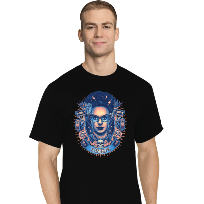 Shirts T-Shirts, Tall / Large / Black Electric Bride