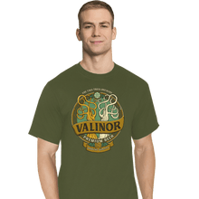 Load image into Gallery viewer, Secret_Shirts T-Shirts, Tall / Large / Military Green Eternal Brew
