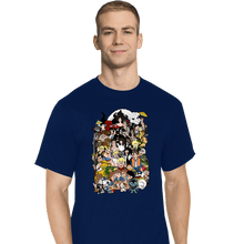 Load image into Gallery viewer, Daily_Deal_Shirts T-Shirts, Tall / Large / Navy Made Of Movies

