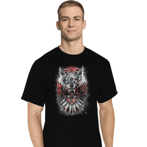 Shirts T-Shirts, Tall / Large / Black Wolf Princess