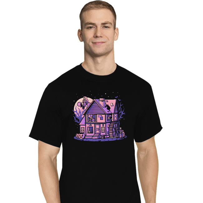 Daily_Deal_Shirts T-Shirts, Tall / Large / Black Hocus Pocus House