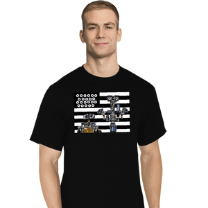 Daily_Deal_Shirts T-Shirts, Tall / Large / Black Robokonia