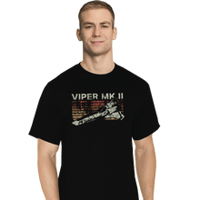 Load image into Gallery viewer, Shirts T-Shirts, Tall / Large / Black Retro Viper MK II
