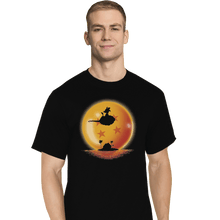 Load image into Gallery viewer, Shirts T-Shirts, Tall / Large / Black Goku on Sunset
