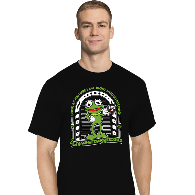 Shirts T-Shirts, Tall / Large / Black Kermit Melodies