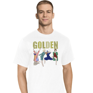 Daily_Deal_Shirts T-Shirts, Tall / Large / White Golden