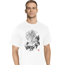 Load image into Gallery viewer, Shirts T-Shirts, Tall / Large / White The Prince Of Saiyans
