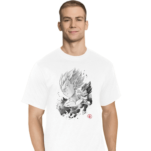 Shirts T-Shirts, Tall / Large / White The Prince Of Saiyans