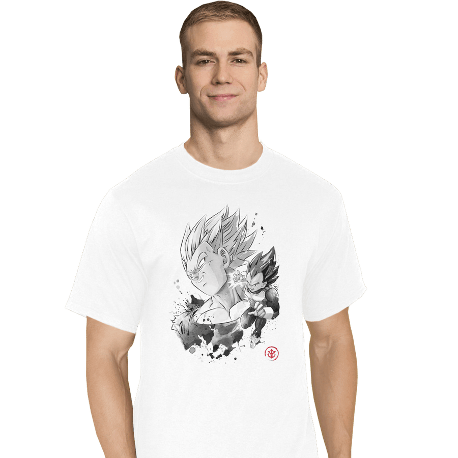 Shirts T-Shirts, Tall / Large / White The Prince Of Saiyans