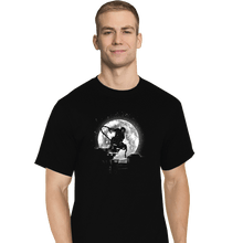 Load image into Gallery viewer, Shirts T-Shirts, Tall / Large / Black Moonlight Hero
