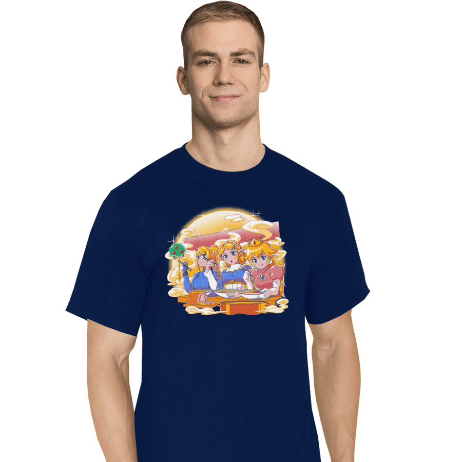 Shirts T-Shirts, Tall / Large / Navy Ramen Cart