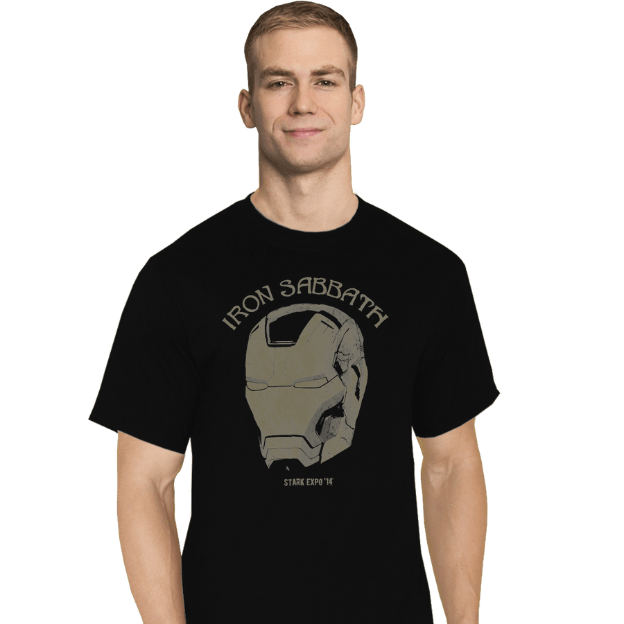 Shirts T-Shirts, Tall / Large / Black Iron Sabbath