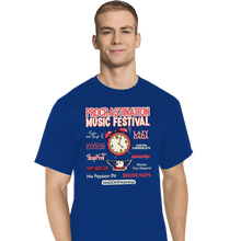 Load image into Gallery viewer, Daily_Deal_Shirts T-Shirts, Tall / Large / Royal Blue Procrastination Festival
