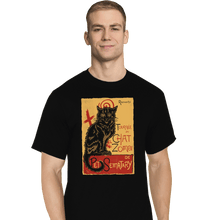 Load image into Gallery viewer, Shirts T-Shirts, Tall / Large / Black Chat Zombi
