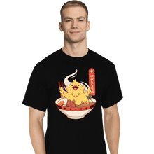 Load image into Gallery viewer, Shirts T-Shirts, Tall / Large / Black Fat Chocobo Ramen
