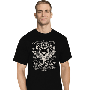 Shirts T-Shirts, Tall / Large / Black Buffalo Bills Body Lotion