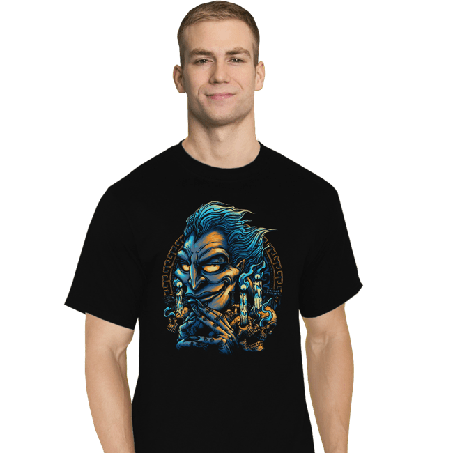 Daily_Deal_Shirts T-Shirts, Tall / Large / Black King Of The Underworld