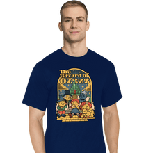 Load image into Gallery viewer, Daily_Deal_Shirts T-Shirts, Tall / Large / Navy The Wizard Of Sleep
