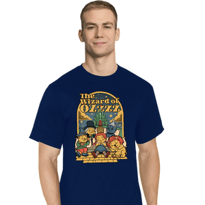 Daily_Deal_Shirts T-Shirts, Tall / Large / Navy The Wizard Of Sleep