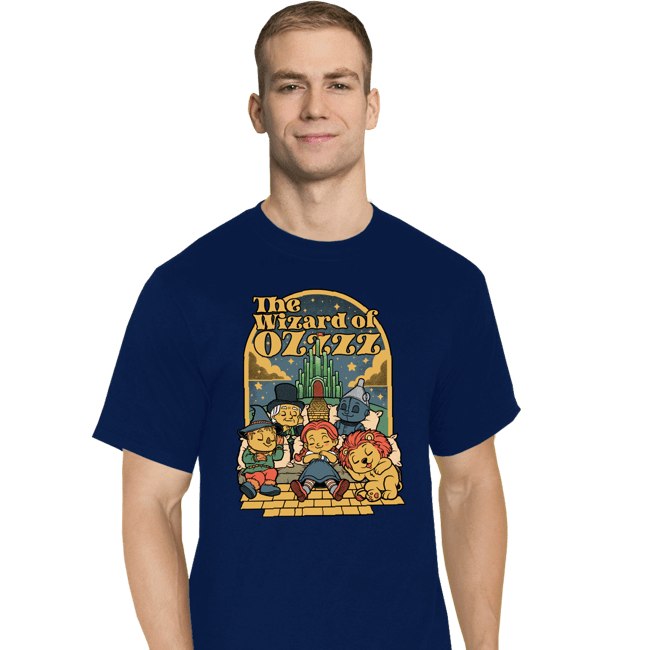 Daily_Deal_Shirts T-Shirts, Tall / Large / Navy The Wizard Of Sleep