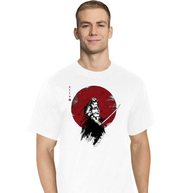 Shirts T-Shirts, Tall / Large / White Storm Samurai