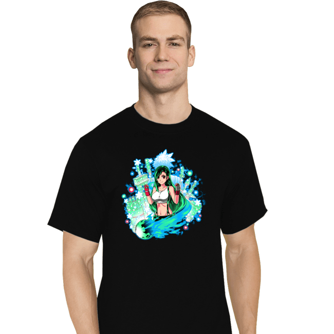 Secret_Shirts T-Shirts, Tall / Large / Black Midgar's Finest