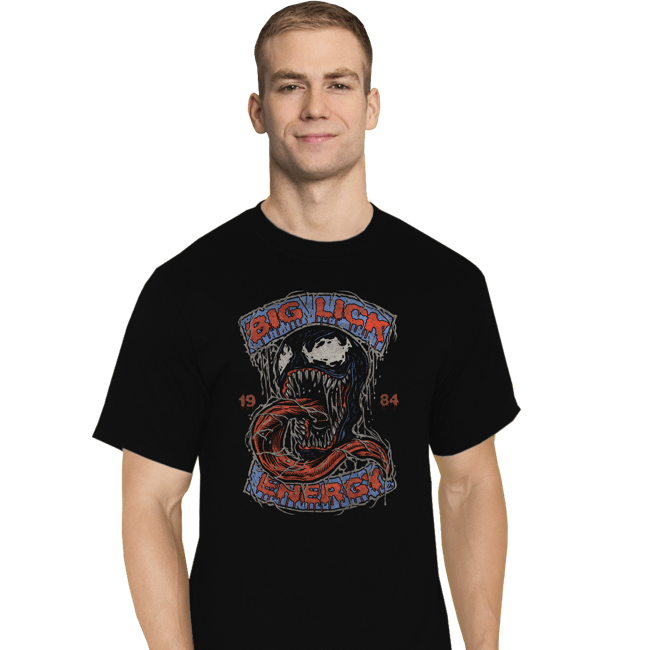 Daily_Deal_Shirts T-Shirts, Tall / Large / Black Big Venom Energy
