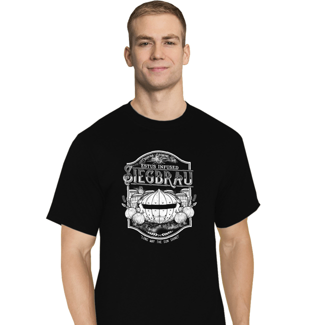 Secret_Shirts T-Shirts, Tall / Large / Black Estus Infused Siegbrau