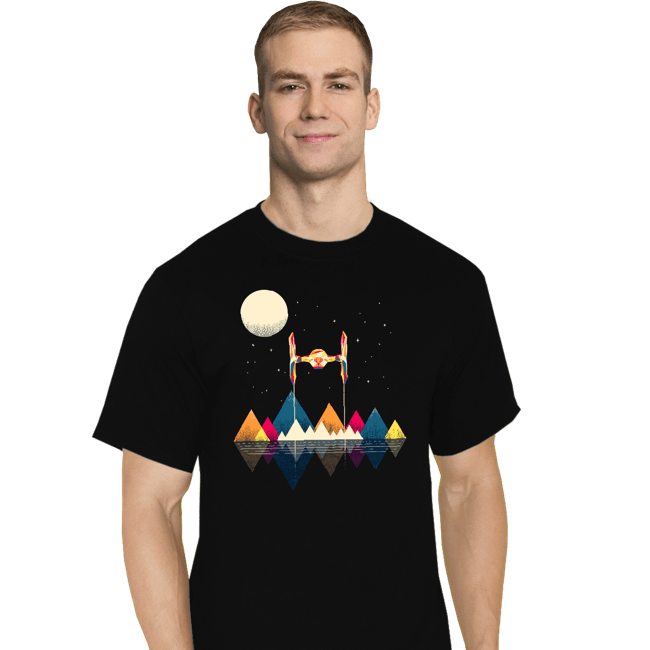 Shirts T-Shirts, Tall / Large / Black The Imperial Fighter
